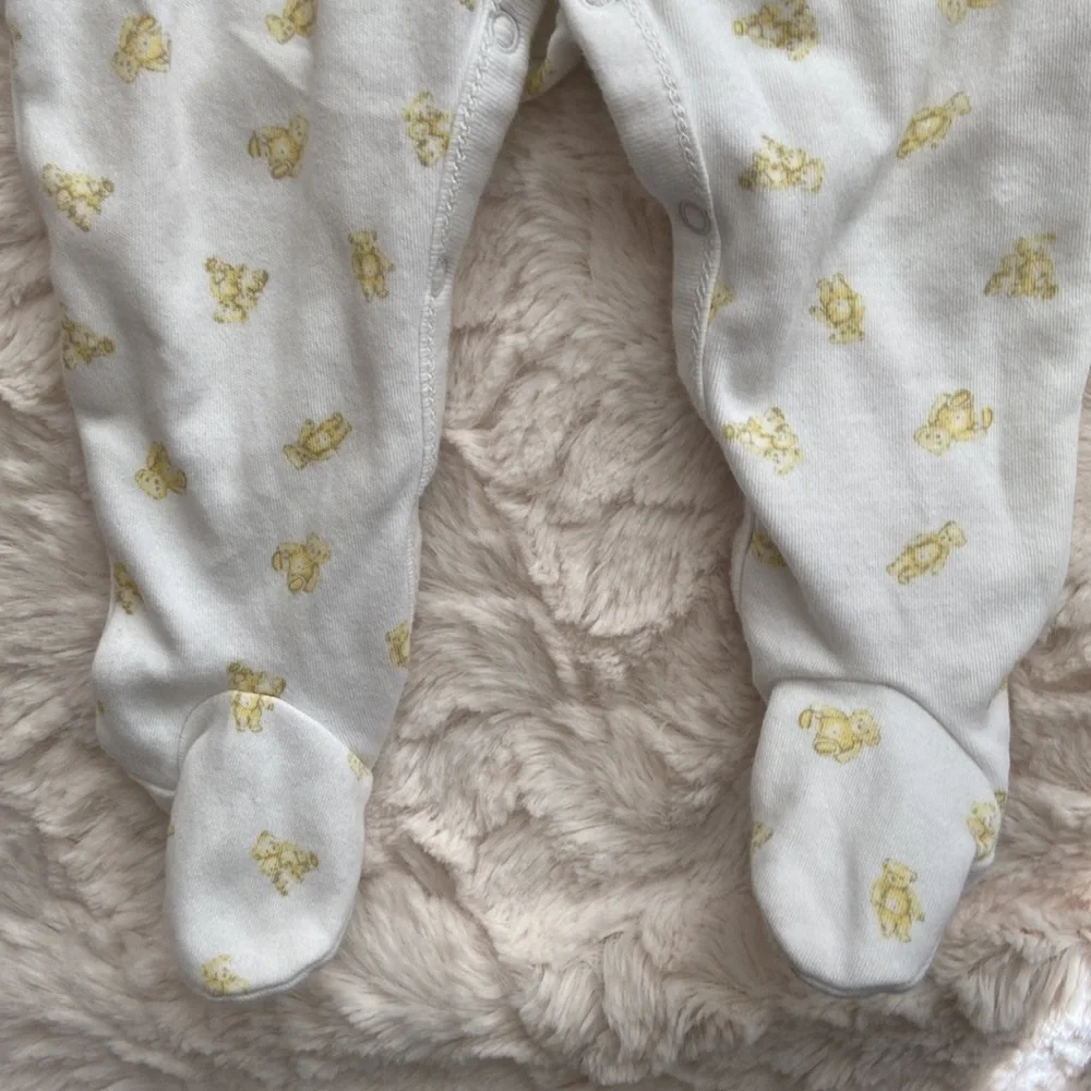 Ralph Lauren Bear Snap Pajama Sleeper